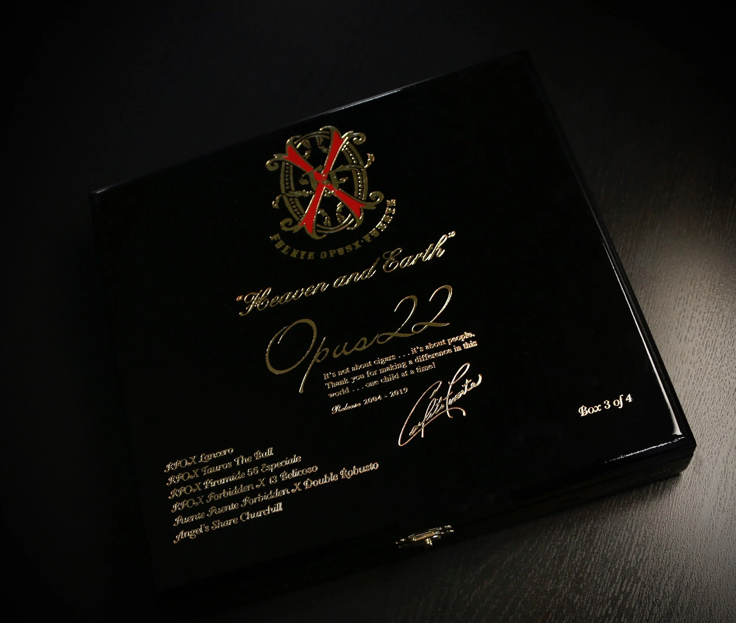 November 2019 Release Opus22 | Fuente Aged Selection